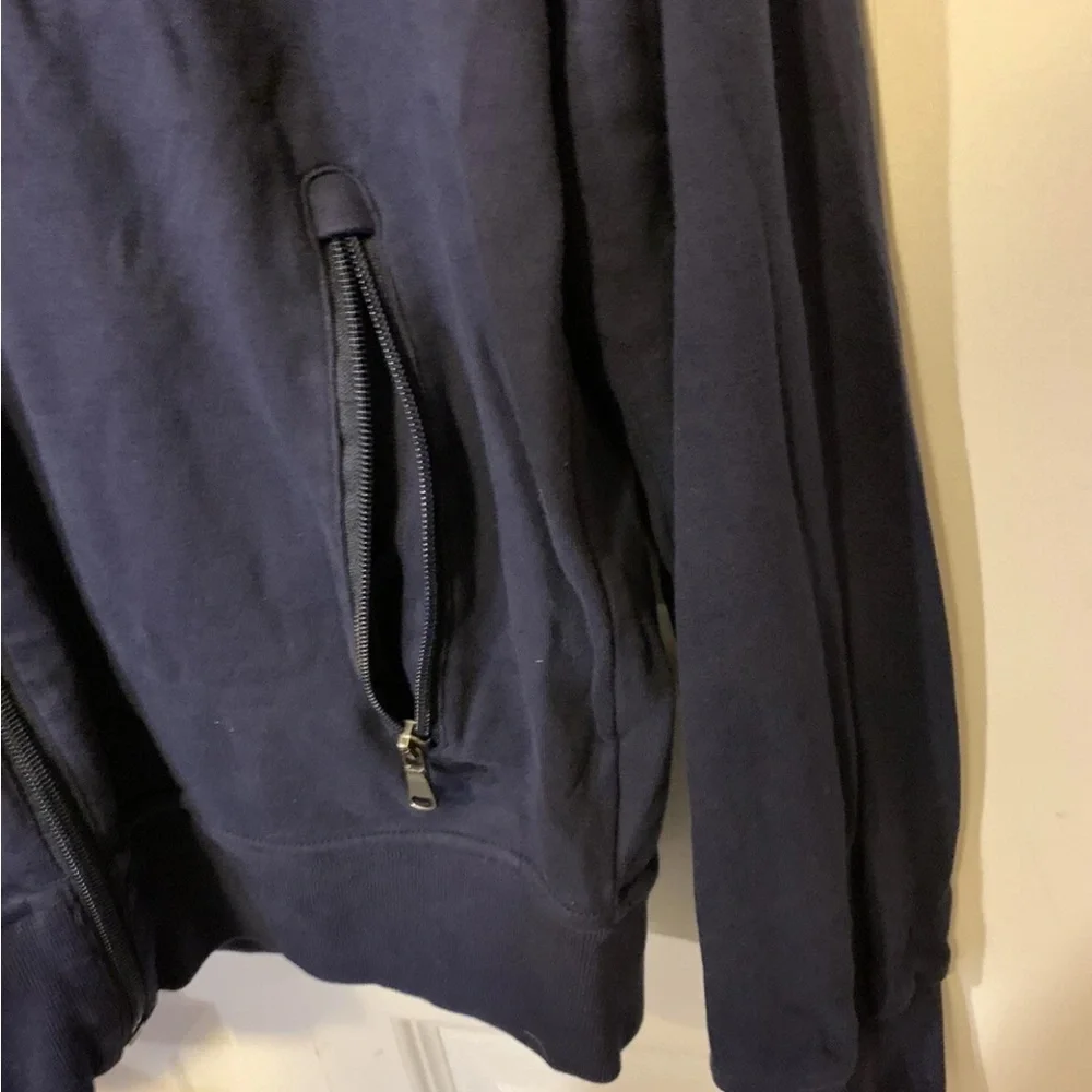 Polo‎ Ralph Lauren Mens Sz M Sport Performance Fleece Track Jacket Full ZIP Blue